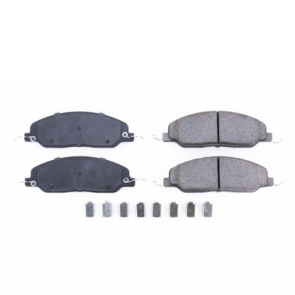 PowerStop Power Stop 05-10 Ford Mustang Front Z17 Evolution Ceramic Brake Pads w/Hardware