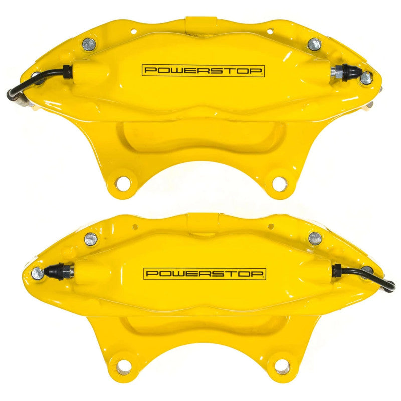 PowerStop Power Stop 10-15 Chevrolet Camaro Front Yellow Caliper w/o Brackets (Pair)