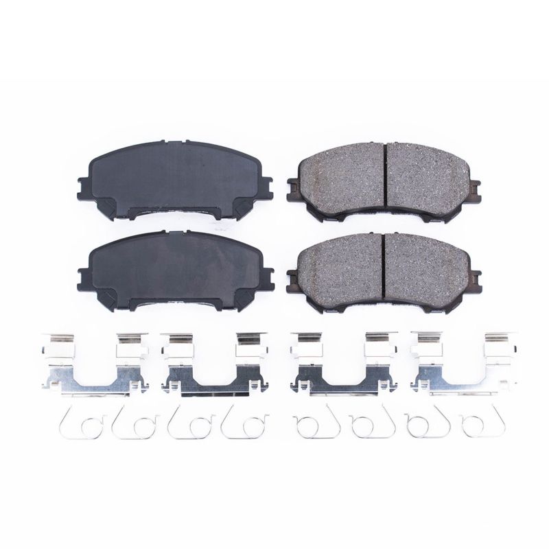 PowerStop Power Stop 14-19 Nissan Rogue Front Z17 Evolution Ceramic Brake Pads w/Hardware