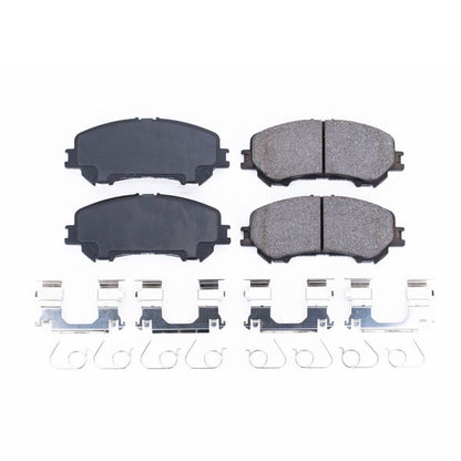 PowerStop Power Stop 14-19 Nissan Rogue Front Z17 Evolution Ceramic Brake Pads w/Hardware