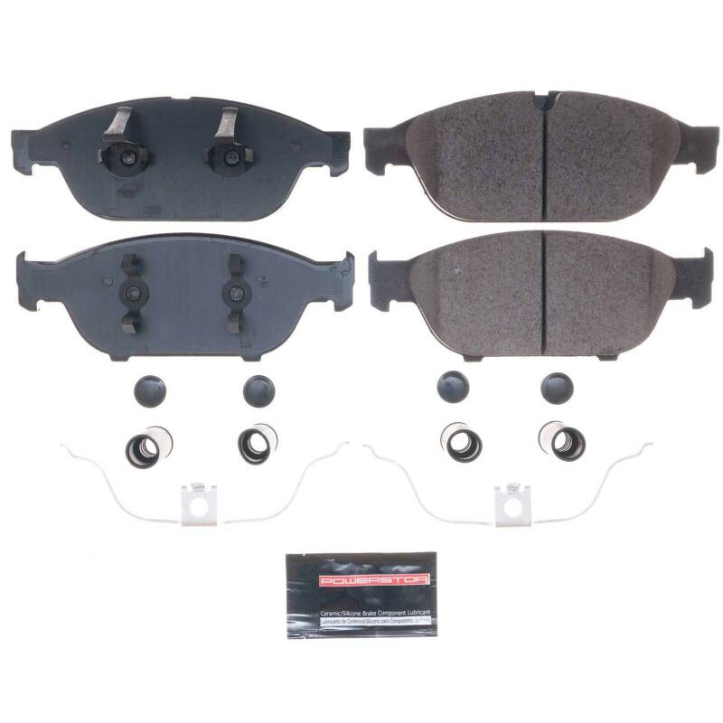 PowerStop Power Stop 16-18 Audi A6 Front Z23 Evolution Sport Brake Pads w/Hardware