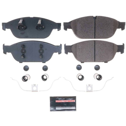 PowerStop Power Stop 16-18 Audi A6 Front Z23 Evolution Sport Brake Pads w/Hardware