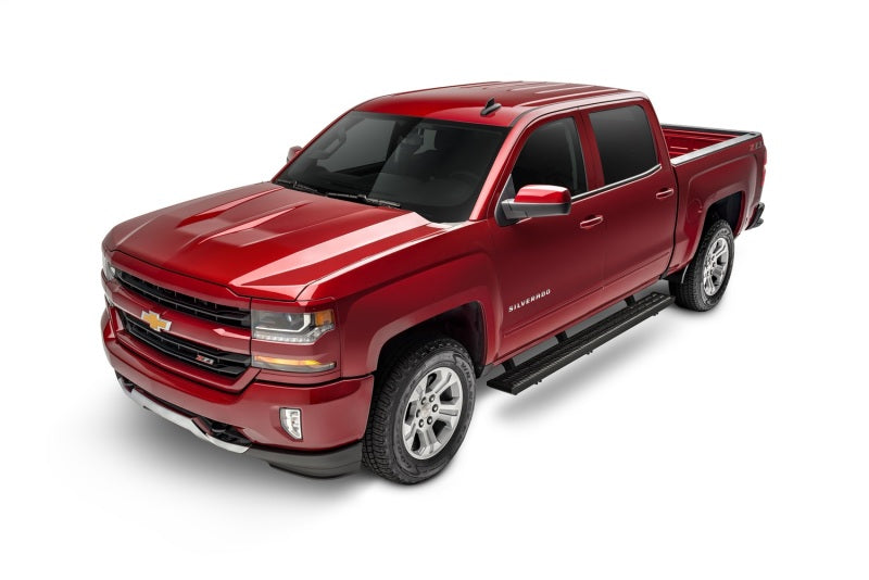 N-Fab Growler Fleet 07-18 Chevy/GMC 1500 / 08-10 Chevy/GMC 2500 Crew Cab - Cab Length - Tex. Black