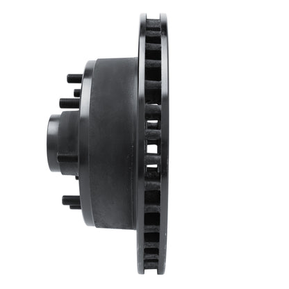 R1 Concepts R1 78-81 Dodge B300 Van (71-74) / B300 (75-80) Front Left Drilled & Slotted Black Brake Rotor