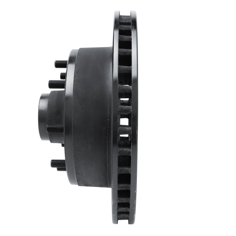 R1 Concepts R1 78-81 Dodge B350 Front Right Drilled & Slotted Black Brake Rotor