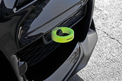 Perrin Performance PERRIN 20-25 Toyota Supra Tow Hook Kit (Front) - Neon Yellow