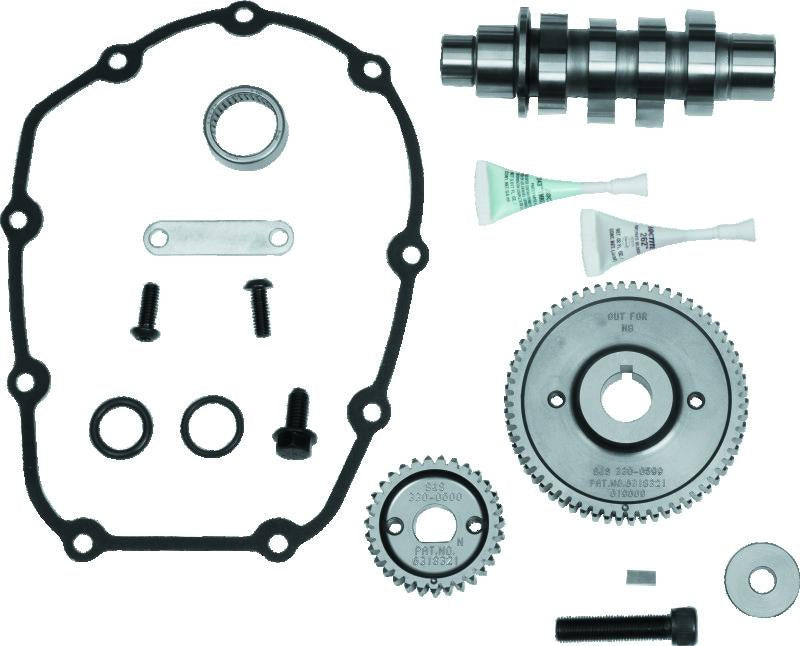 S&S Cycle 2017 M8 Touring 550G Gear Drive Camshaft Kit