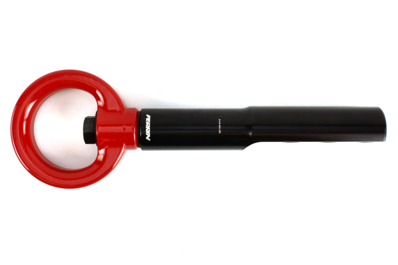 Perrin Performance PERRIN 17-21 Honda Civic Si/Type R/Touring/Hatchback Tow Hook Kit Front - Red