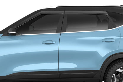 Husky Liners 21-24 Kia Seltos Ventvisor Low Pro 4pc - Smoke