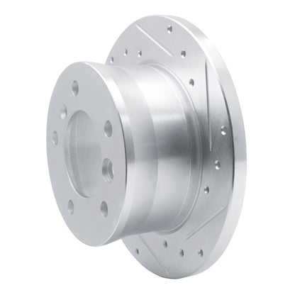 R1 Concepts R1 02-18 Dodge Sprinter 3500 Rear Right Drilled & Slotted Silver Brake Rotor