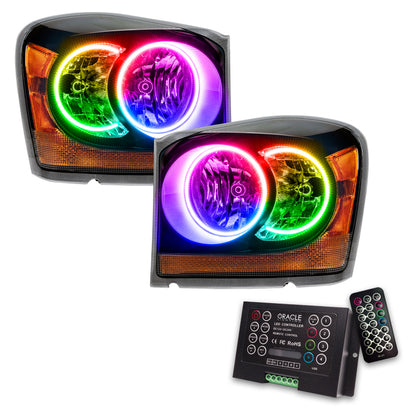 ORACLE Lighting Oracle 04-06 Dodge Durango SMD HL - Black - ColorSHIFT w/ 2.0 Controller