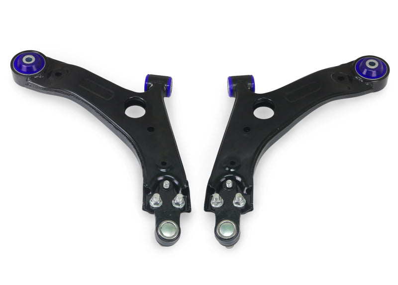 SuperPro 11-16 Kia Sportage Front Lower Control Arm Set W/ Sp Bushings