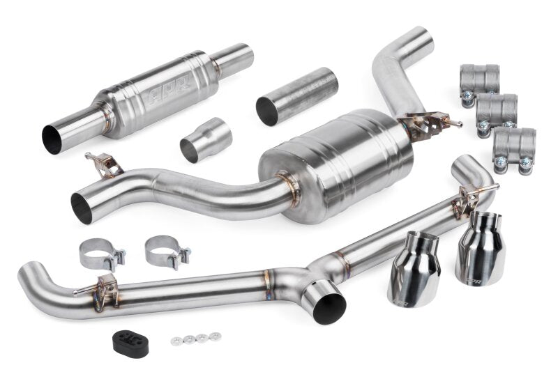 APR 20-21 Volkswagen GTI TCR (MK7.5) Catback Exhaust System w/Front Muffler