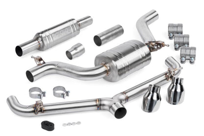 APR 20-21 Volkswagen GTI TCR (MK7.5) Catback Exhaust System w/Front Muffler