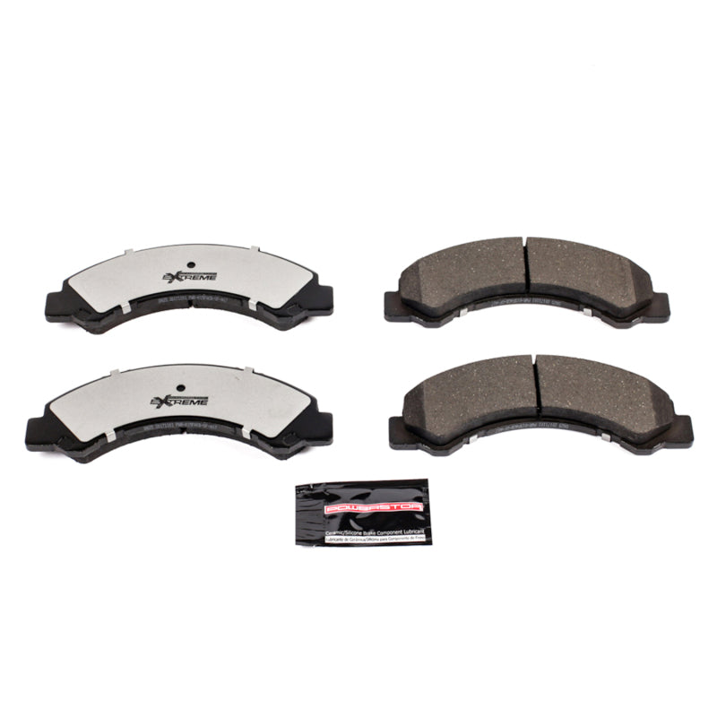 PowerStop Power Stop 17-18 Chevrolet LCF 4500HD Front Z36 Truck & Tow Brake Pads w/Hardware