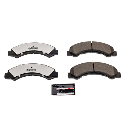 PowerStop Power Stop 17-18 Chevrolet LCF 4500HD Front Z36 Truck & Tow Brake Pads w/Hardware