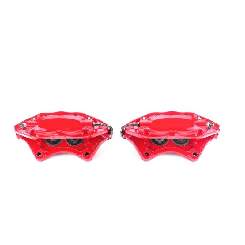 PowerStop Power Stop 05-10 Chrysler 300 Rear Red Calipers w/o Brackets - Pair
