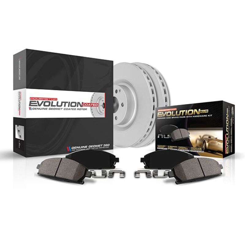 PowerStop Power Stop 2023 Hyundai Sonata Rear Z17 Coated Brake Kit