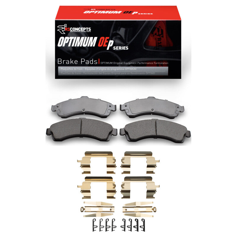 R1 Concepts R1 02-05 Buick Rainier Front Optimum OE Pads & Hardware Kit