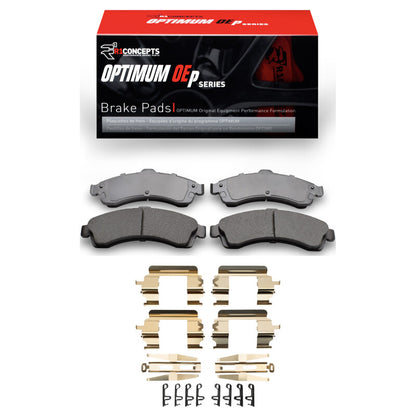 R1 Concepts R1 02-05 Buick Rainier Front Optimum OE Pads & Hardware Kit