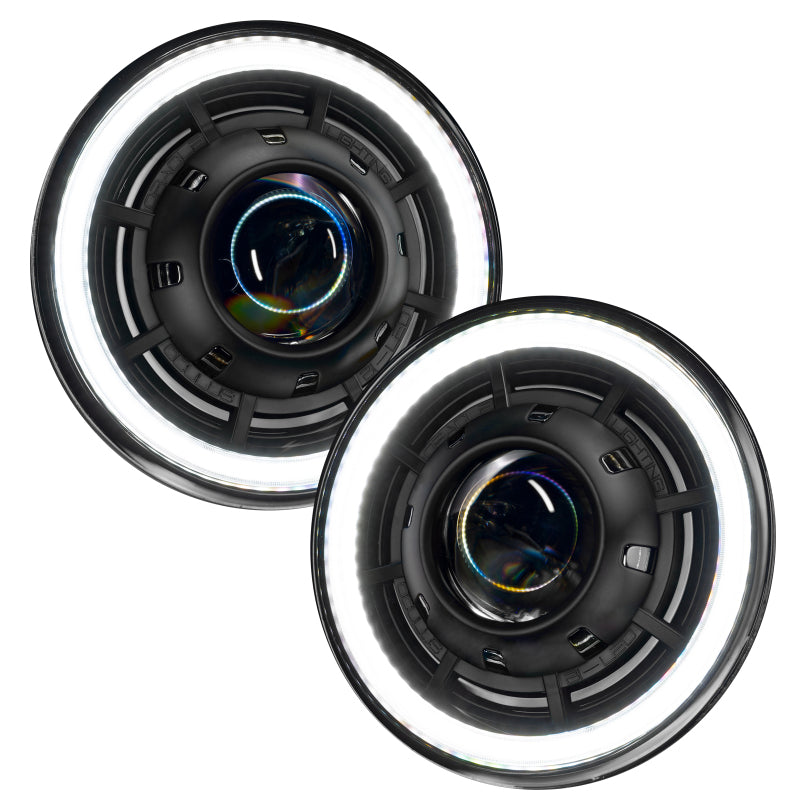 ORACLE Lighting Oracle Oculus 7in Bi-LED Projector Headlights for Jeep Wrangler JK - 6000K