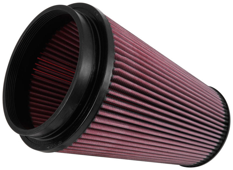 K&N Engineering K&N Filter Universal Rubber Filter 6inch Flg 7-1/2inch B / 5-1/8inch T / 11-5/8in T