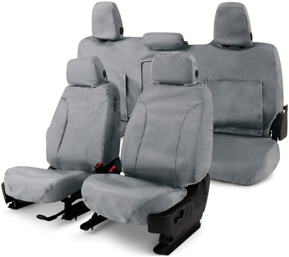 Covercraft 19-2024 Chevrolet Low Waterproof Polyester SeatSaver Custom Front Row Seat Covers - Grey