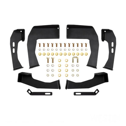 Westin 04-13 Chevy Silverado 1500 Crew Cab HDX Stainless Drop Nerf Step Bars - Textured Black