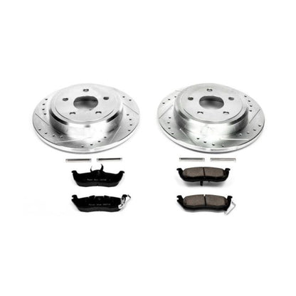 PowerStop Power Stop 06-10 Jeep Commander Rear Z23 Evolution Sport Brake Kit