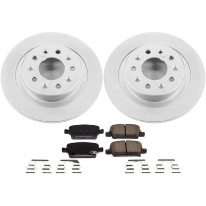 PowerStop Power Stop 16-18 Chevrolet Malibu Rear Z17 Evolution Geomet Coated Brake Kit