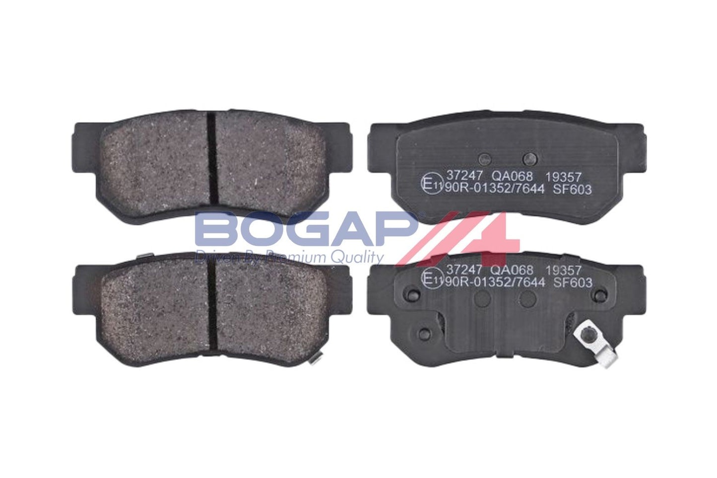 BOGAP Y8210285 Brake Pad Set, Disc Brake | ML Performance Car Parts