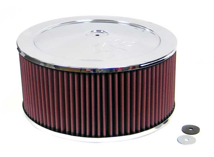 K&N Engineering K&N Universal Custom Air Filter - Round 7.3125in Flange / 11in OD / 7in Height