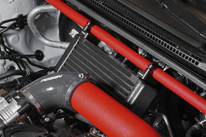 Perrin Performance PERRIN 15-26 Subaru WRX Oil Cooler Full Kit (Top Mounted Requires Strut Brace)