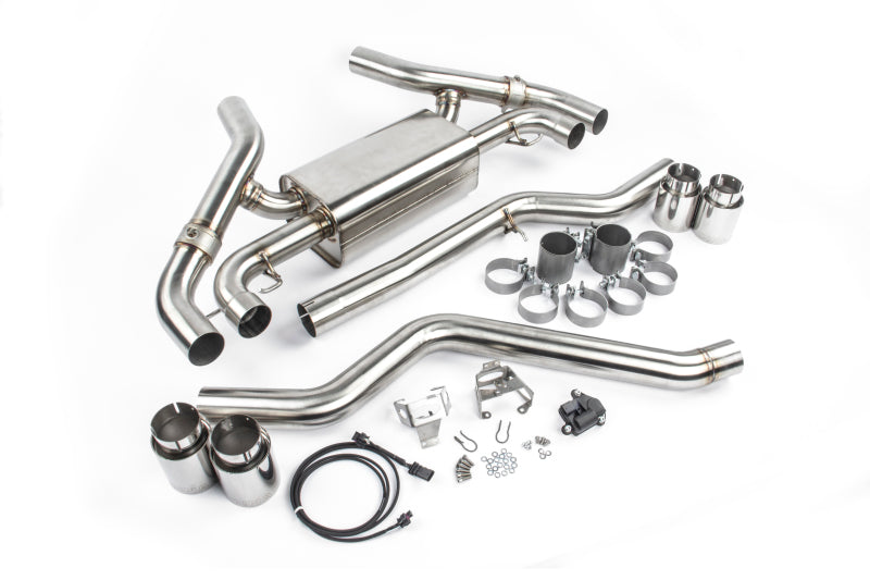 Dinan 20-24 BMW M340i/M440i (G20/G22/G23/G26) Free Flow Axleback Exhaust System - Polished Tips