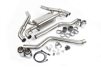 Dinan 20-24 BMW M340i/M440i (G20/G22/G23/G26) Free Flow Axleback Exhaust System - Polished Tips