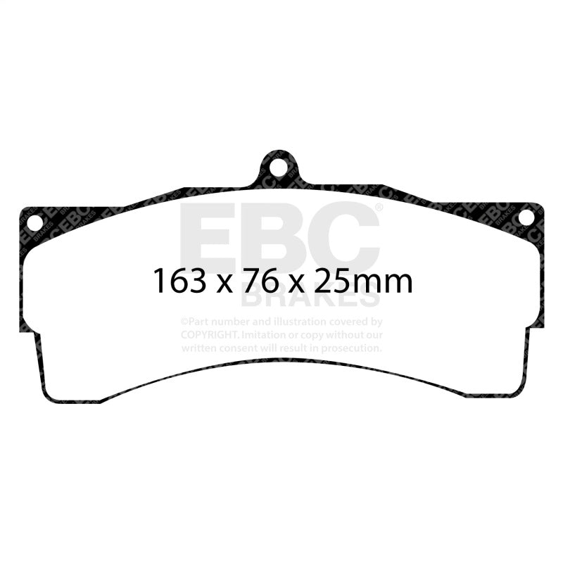 EBC Racing AP Racing CP6080 Calipers RP-X Brake Pads