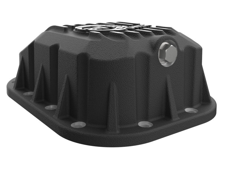 aFe POWER Pro Series Engine Oil Pan Black w/ Machined Fins Jeep Wrangler (JL)/Gladiator 18-25 V6