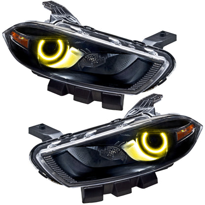 ORACLE Lighting Oracle Dodge Dart 13-16 Halo Kit - ColorSHIFT w/ Simple Controller