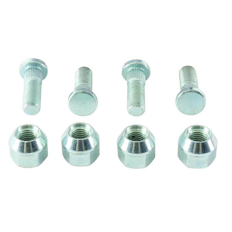 QuadBoss 09-15 Suzuki LT-A500X KingQuad 4x4 Front Wheel Stud & Nut Kit