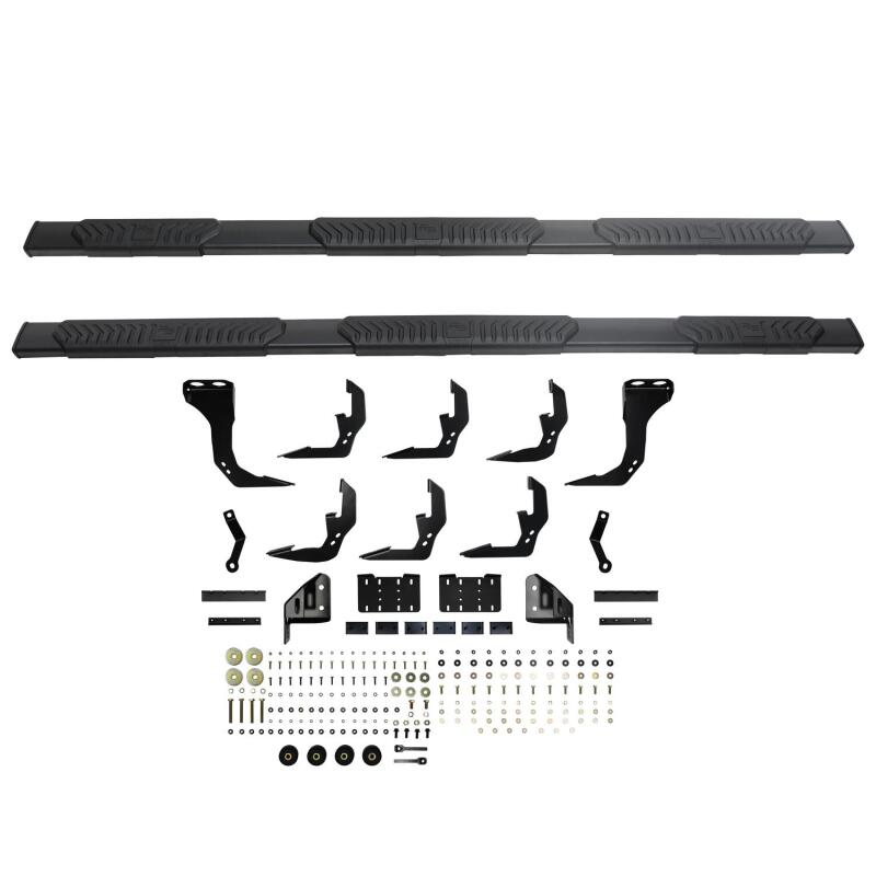 Westin 2019 Chevrolet Silverado/Sierra 1500 Crew Cab (6.5ft) R5 Modular Nerf Step Bars - Black