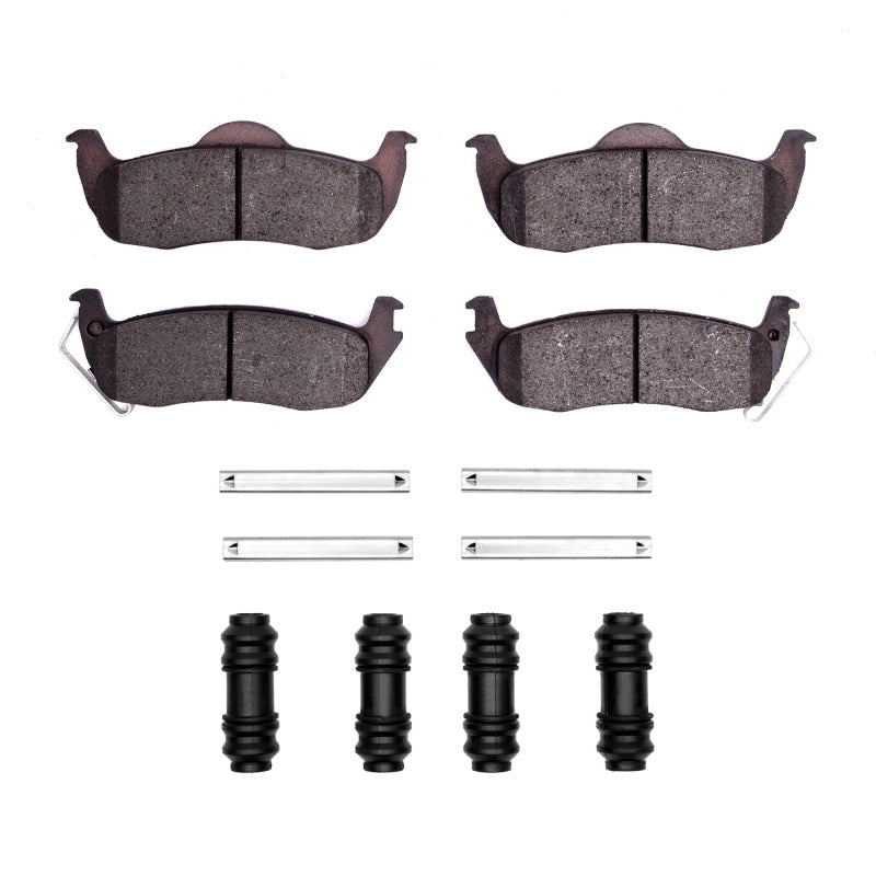 DFC 05-10 Jeep Grand Cherokee Rear 5000 Advanced Ceramic Brake Pads and Hardware Kit