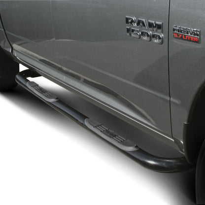 Westin 2009-2018 Dodge/Ram 1500 Crew Cab E-Series 3 Nerf Step Bars - Black