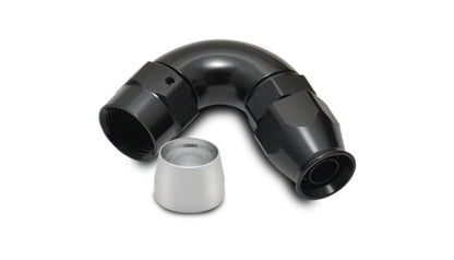 Vibrant -4AN 120 Degree Hose End Fitting for PTFE Lined Hose