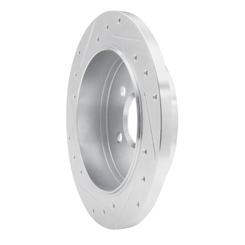 R1 Concepts R1 98-05 Mercedes-Benz ML320 Rear Right Drilled & Slotted Silver Brake Rotor