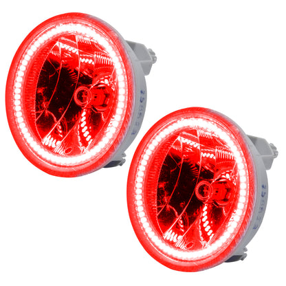 ORACLE Lighting Oracle 10-13 Chevrolet Camaro LED Fog Light Halo Kit - Red