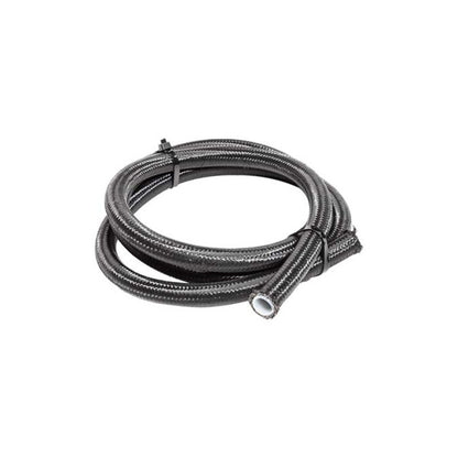 Snow Performance Snow 8AN Braided Stainless PTFE Hose - 5ft (Black)