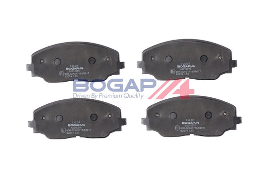 BOGAP A8210276 Brake Pad Set, Disc Brake | ML Performance Car Parts