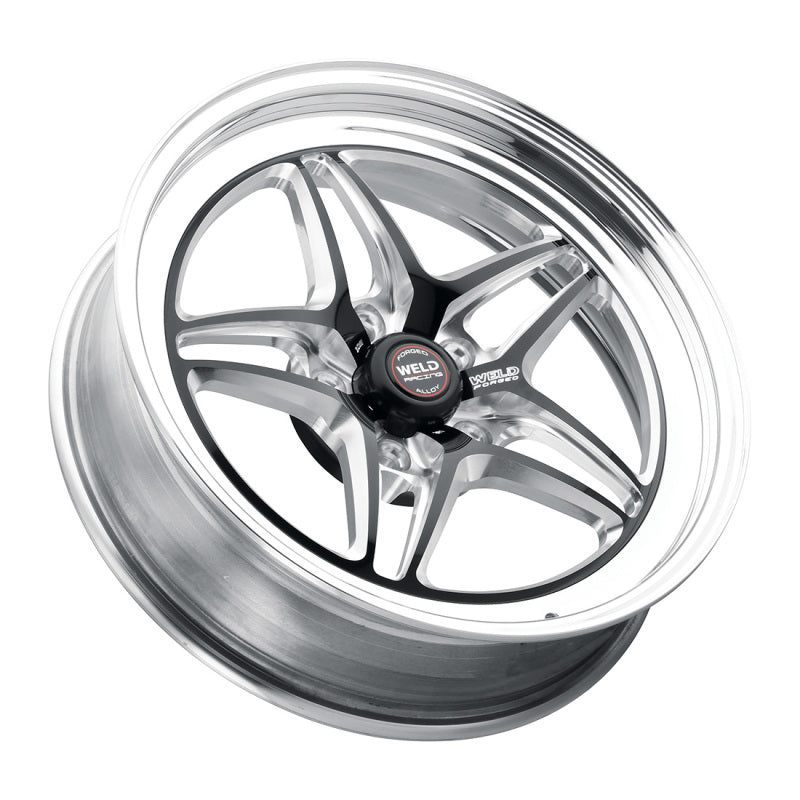 Weld S81 17x10 / 5x4.5 BP / 8.0in. BS (64mm Offset) Black Wheel (Low Pad)