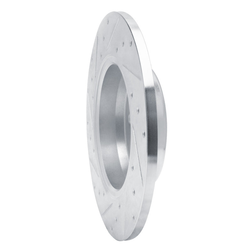 R1 Concepts R1 15-21 Mercedes-Benz C200 (Mexico) Rear Right Drilled & Slotted Silver Brake Rotor