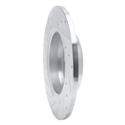 R1 Concepts R1 15-21 Mercedes-Benz C200 (Mexico) Rear Right Drilled & Slotted Silver Brake Rotor